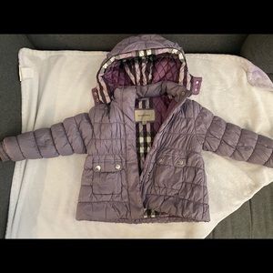 Girls authentic Burberry coat.